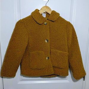 Girls teddy bear coat 7/8 Medium Wonder Nation